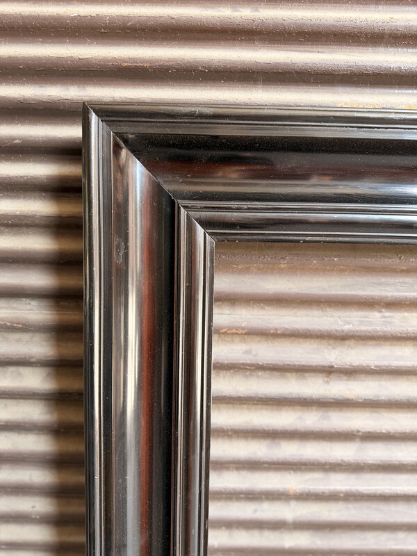 19th century blackened wooden frame