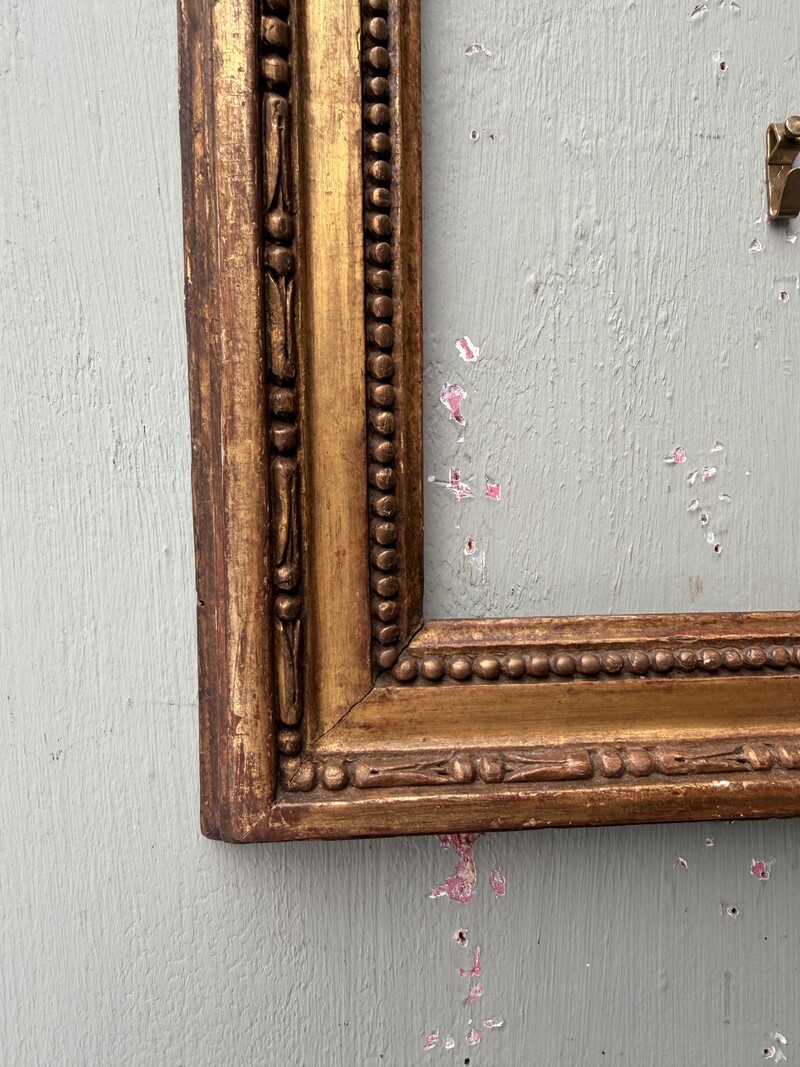 Gilded wooden frame Louis XVI 18th century