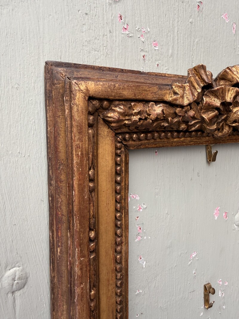 Gilded wooden frame Louis XVI 18th century