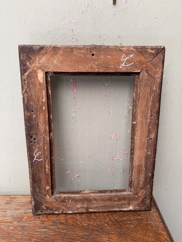 Gilded wooden frame Louis XVI 18th century