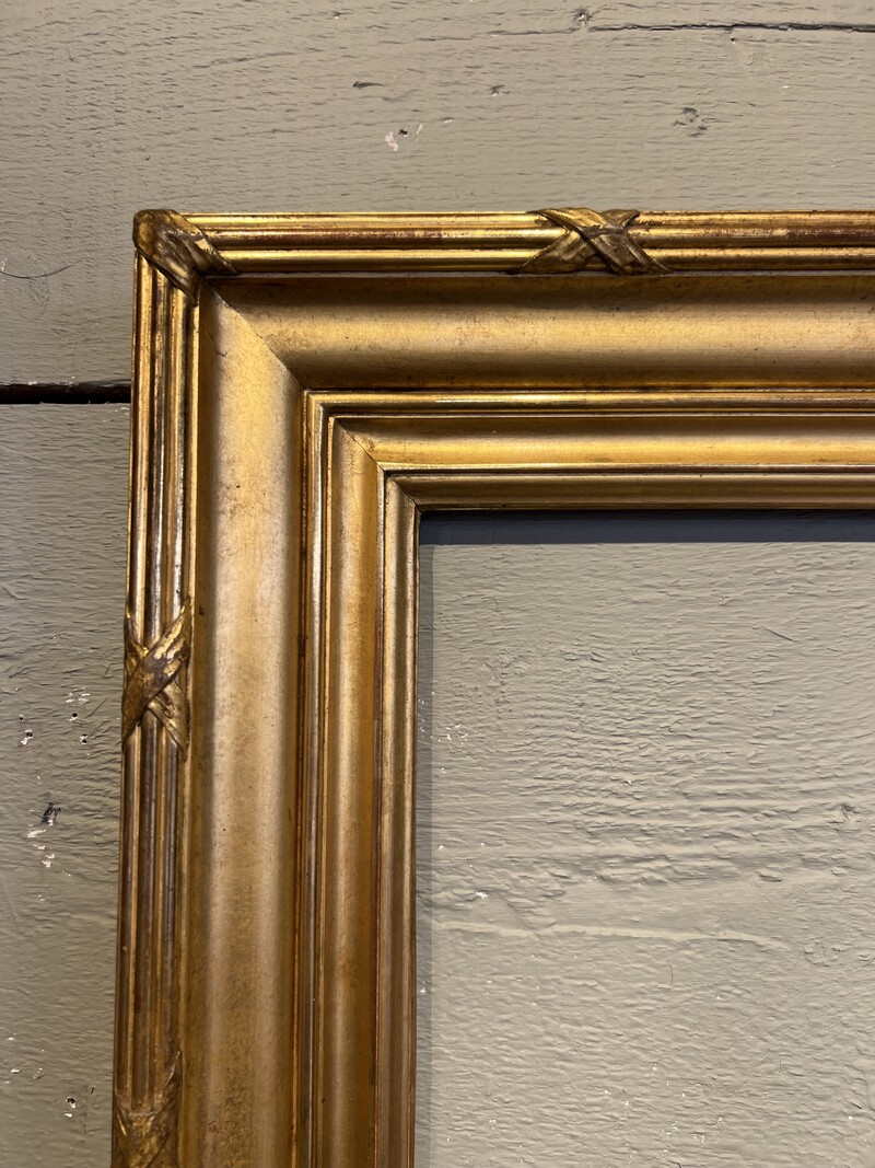 19th century gilded wood frame