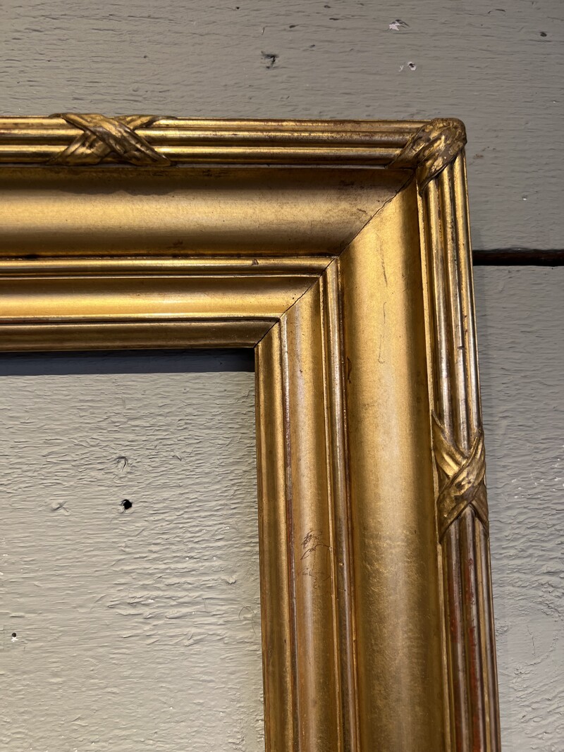 19th century gilded wood frame