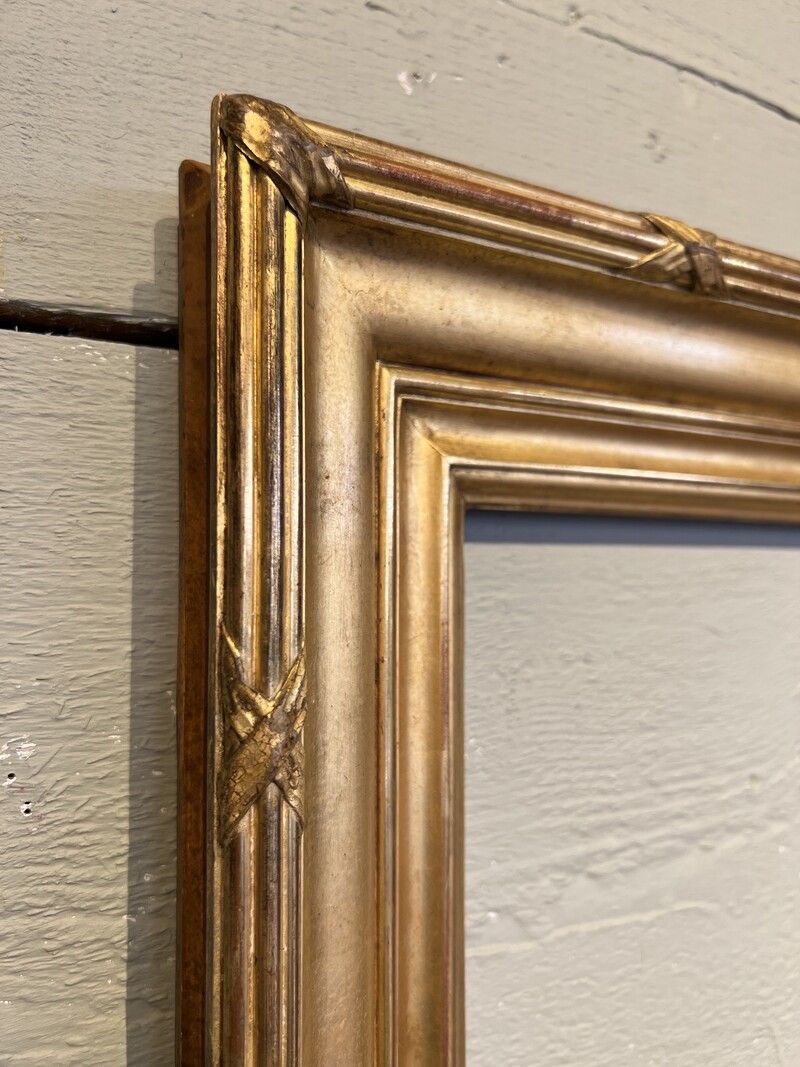 19th century gilded wood frame