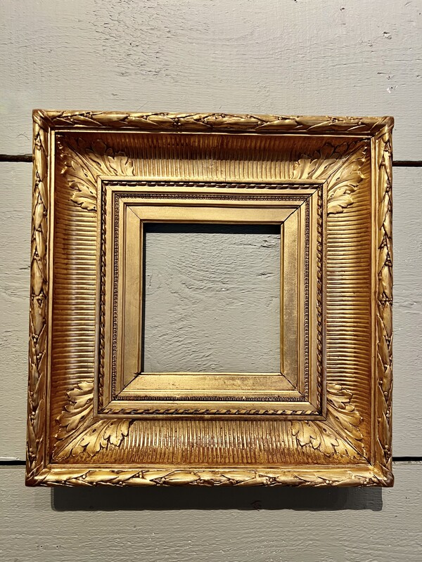 19th century gilded wood frame