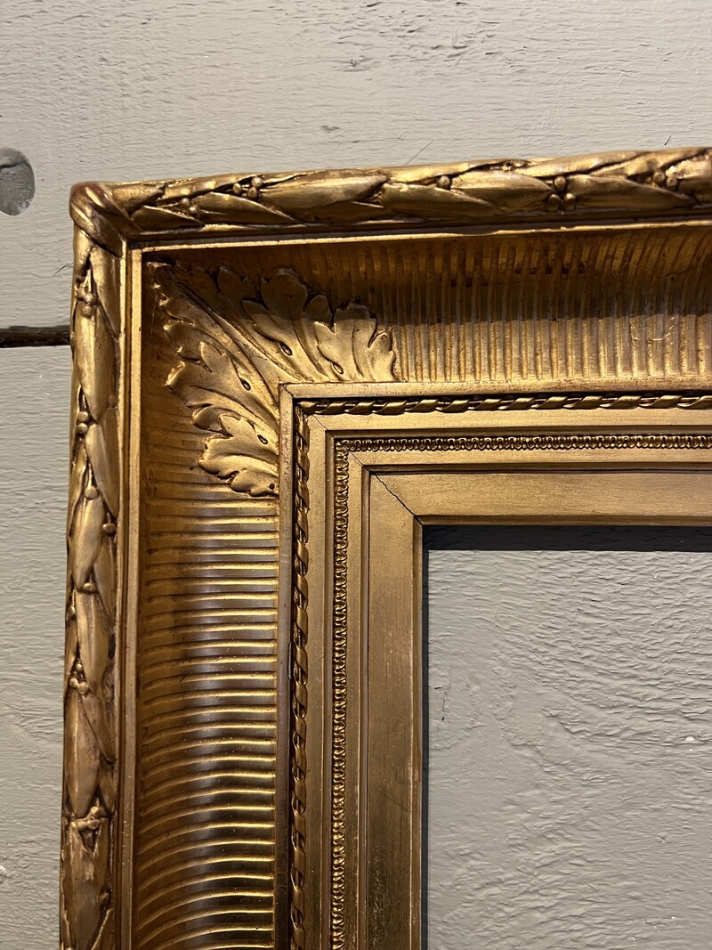 19th century gilded wood frame