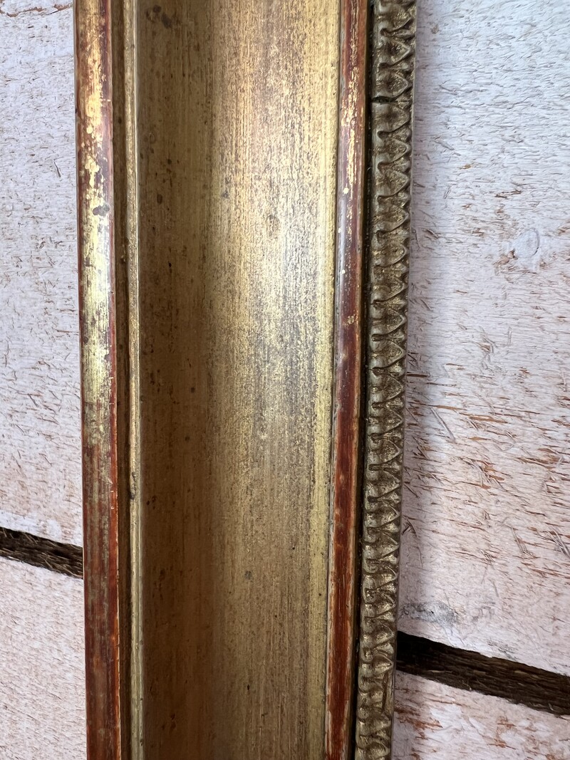 19th Century Golden Wood Frame