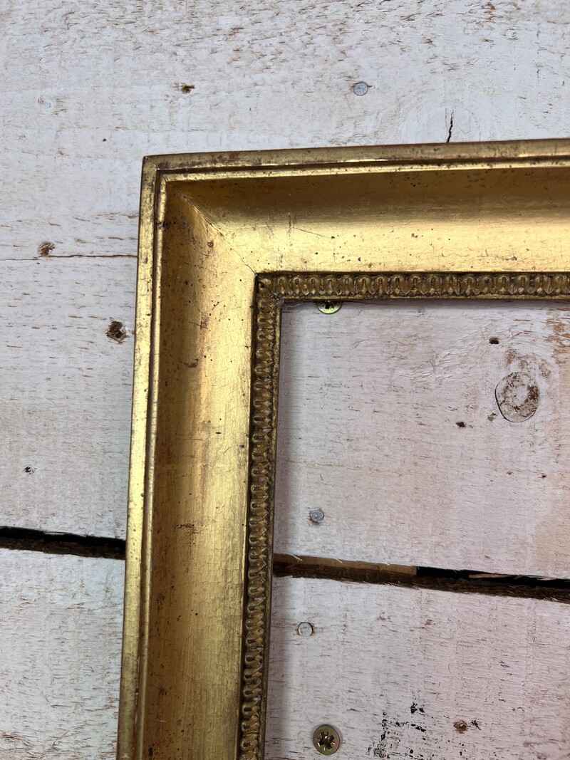 19th Century Golden Wood Frame