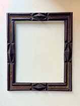 19th century Tramp Art Frame