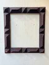 19th century Tramp Art Frame