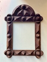 19th century Tramp Art Frame