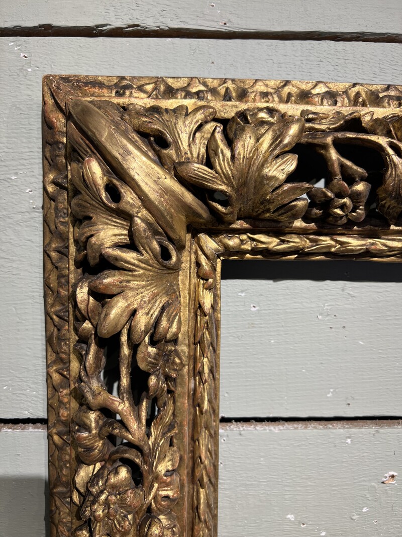 Carved wooden frame, Italy, 16th century