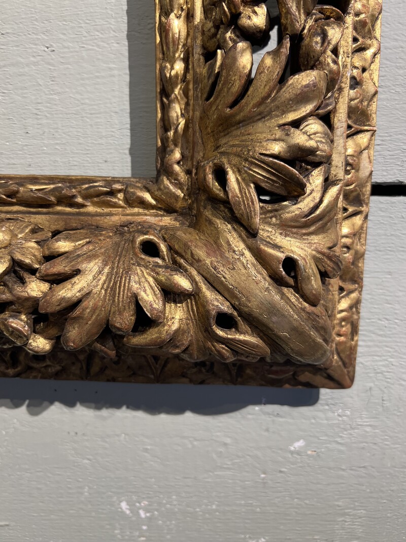 Carved wooden frame, Italy, 16th century