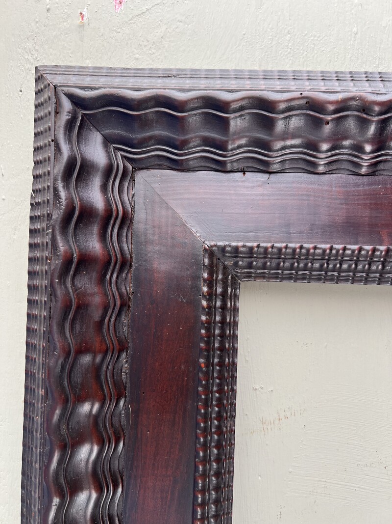 Ebonized wood frame, 17th century Italy