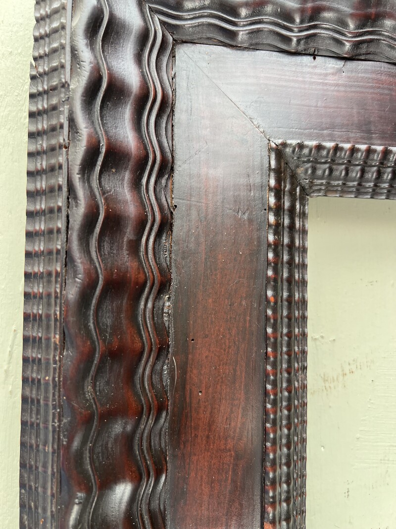 Ebonized wood frame, 17th century Italy