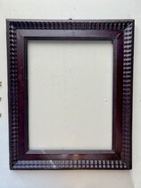 Ebonized wood frame, 17th century Italy