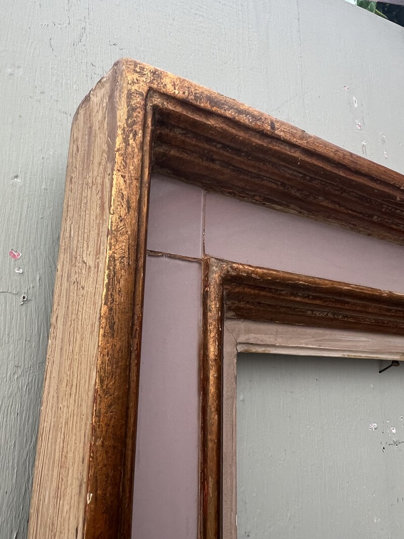 Emile Bouche Frame in Eglomisé Glass