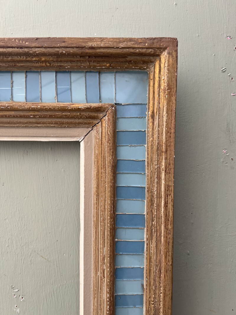 Emile Bouche Frame in Eglomisé Glass