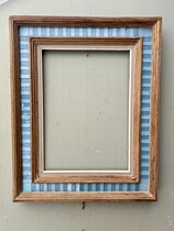 Emile Bouche Frame in Eglomisé Glass