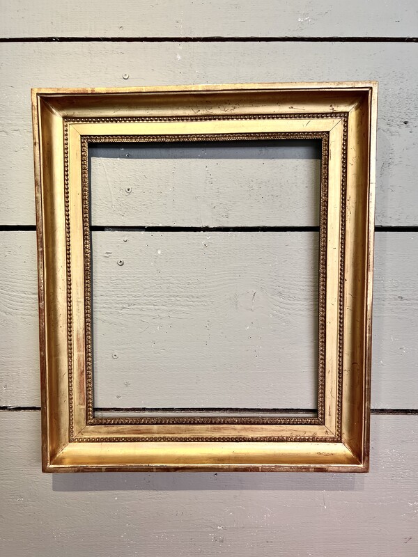 Empire giltwood frame 19th century