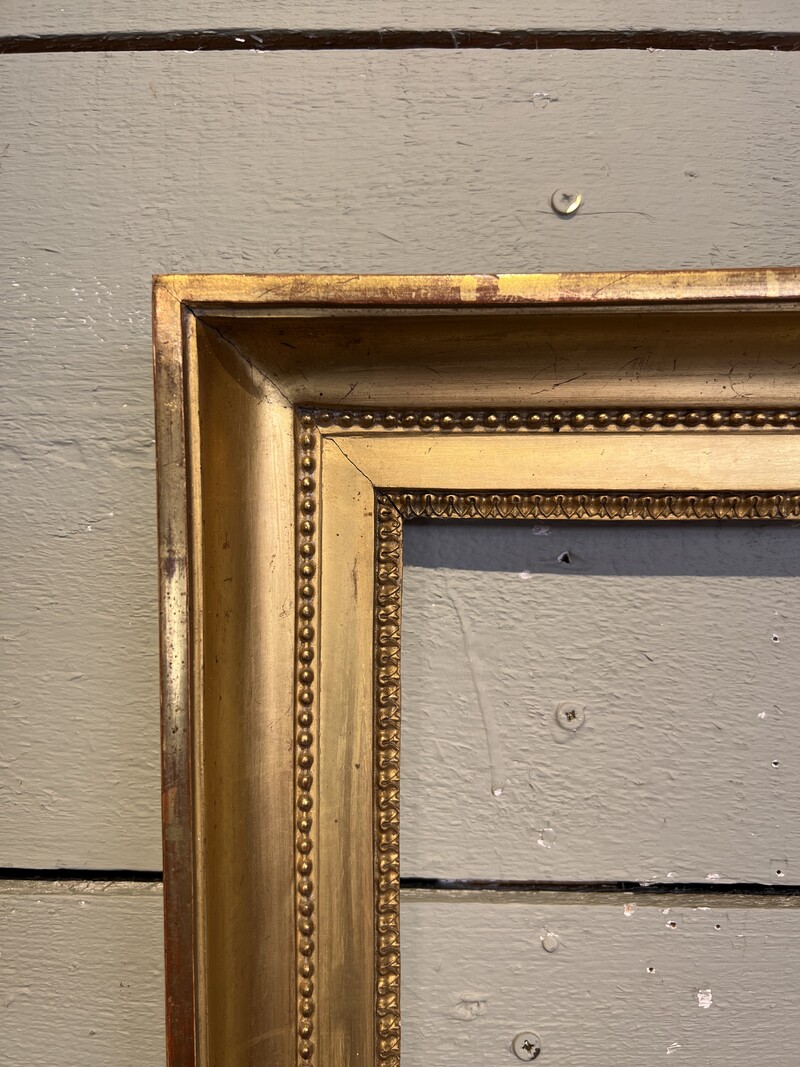 Empire giltwood frame 19th century