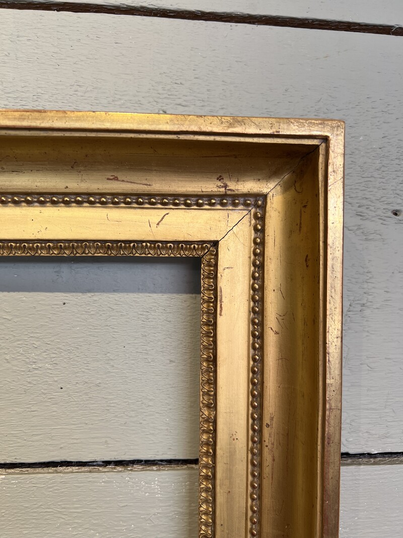 Empire giltwood frame 19th century