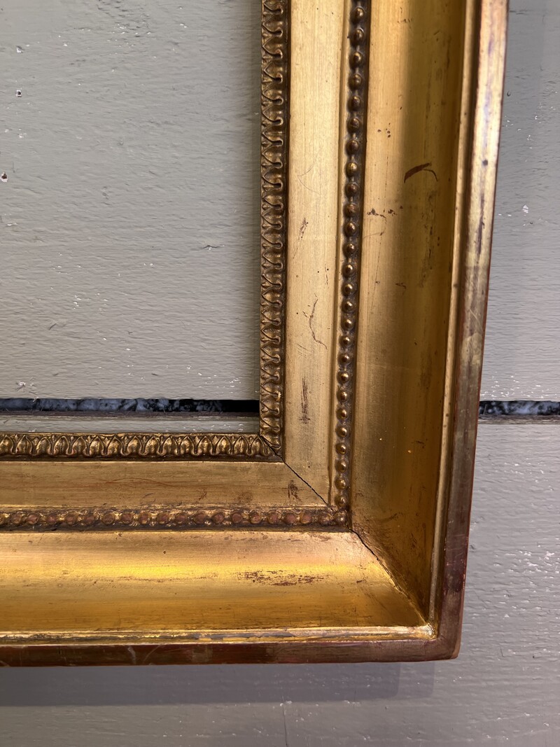 Empire giltwood frame 19th century