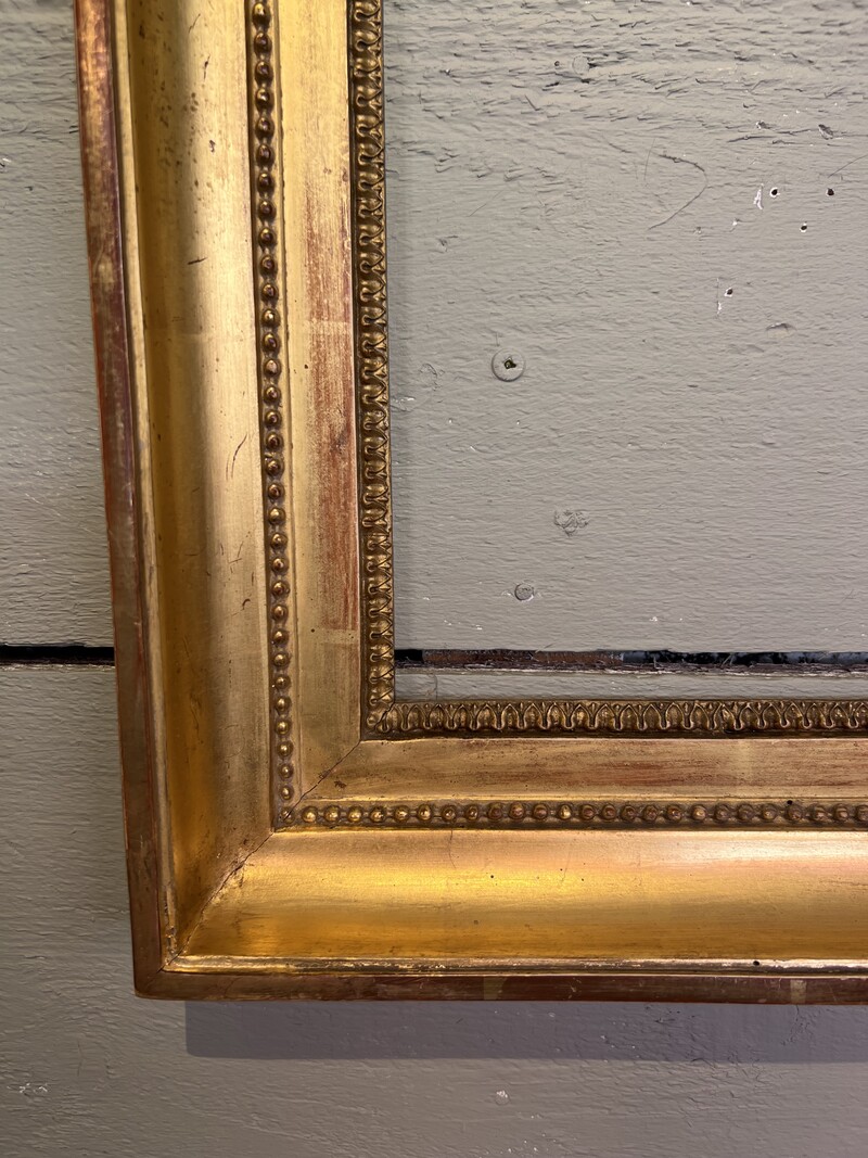 Empire giltwood frame 19th century