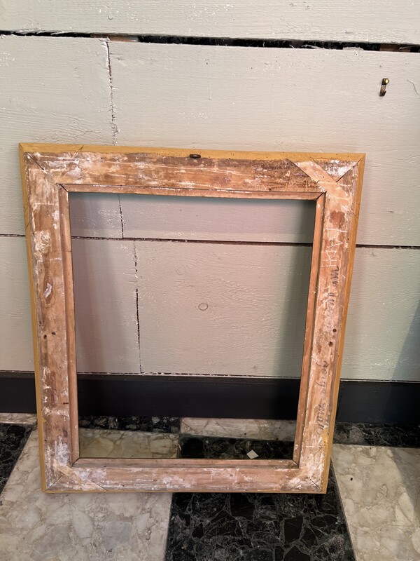 Empire giltwood frame 19th century