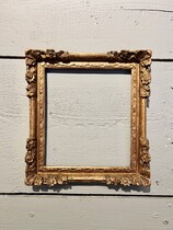 Gilded wood frame Louis XIV 17th