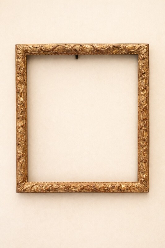 Gilded wooden frame Berain Louis XIV 17th century