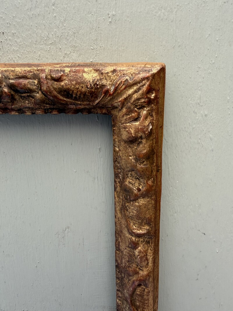 Gilded wooden frame Berain Louis XIV 17th century