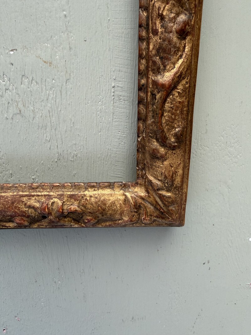 Gilded wooden frame Berain Louis XIV 17th century