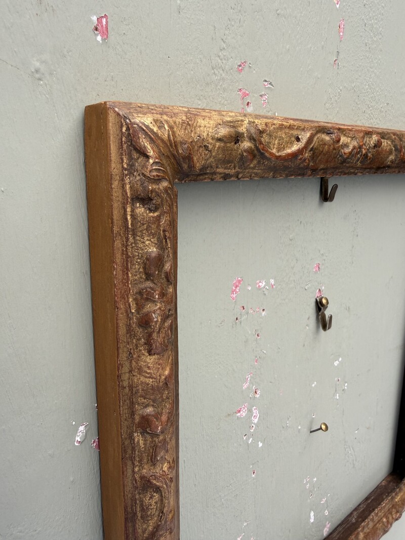 Gilded wooden frame Berain Louis XIV 17th century