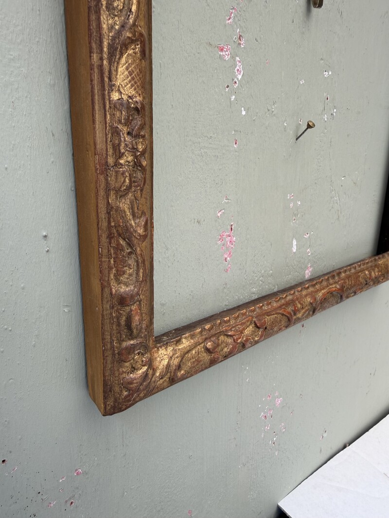 Gilded wooden frame Berain Louis XIV 17th century