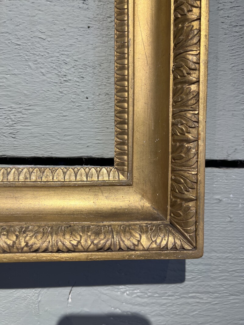 Gilded wooden frame Italy 18th century