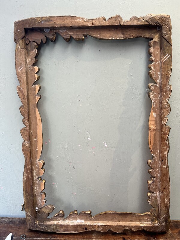 Gilded Wooden Frame, Italy, 18th Century 