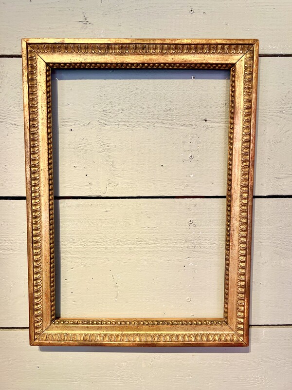 Gilded wooden frame Louis XVI 18th century