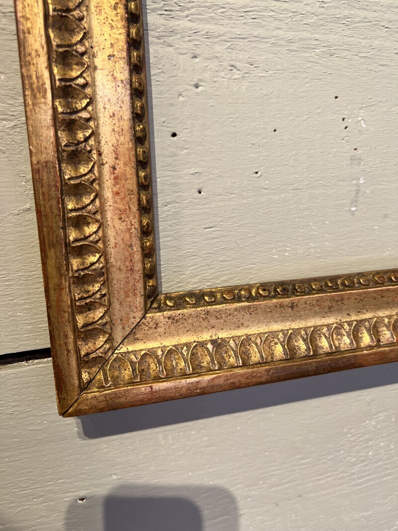 Gilded wooden frame Louis XVI 18th century