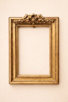 Gilded wooden frame Louis XVI 18th century