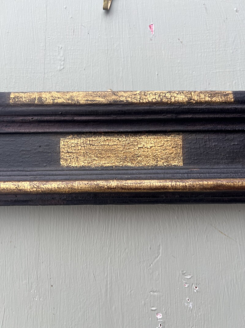 Gilt and lacquered wood frame, 17th century Spain