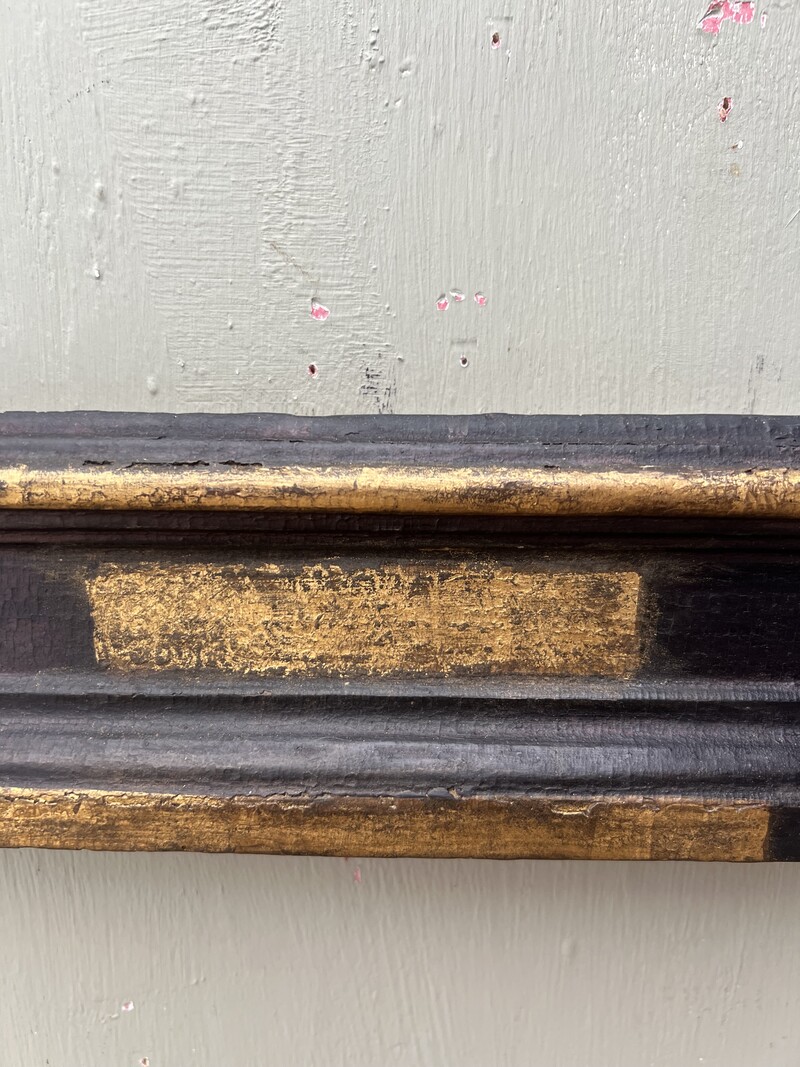 Gilt and lacquered wood frame, 17th century Spain