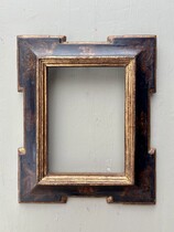 Gilt and lacquered wood frame, 17th century Spain