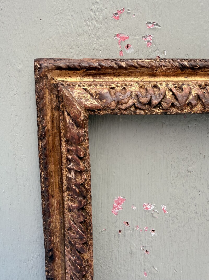 Giltwood frame, Louis XIII period, 17th century.