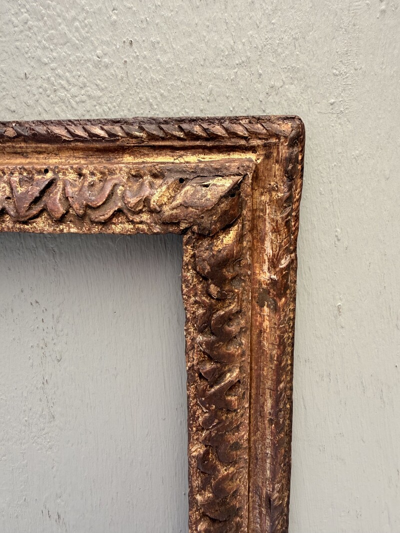 Giltwood frame, Louis XIII period, 17th century.