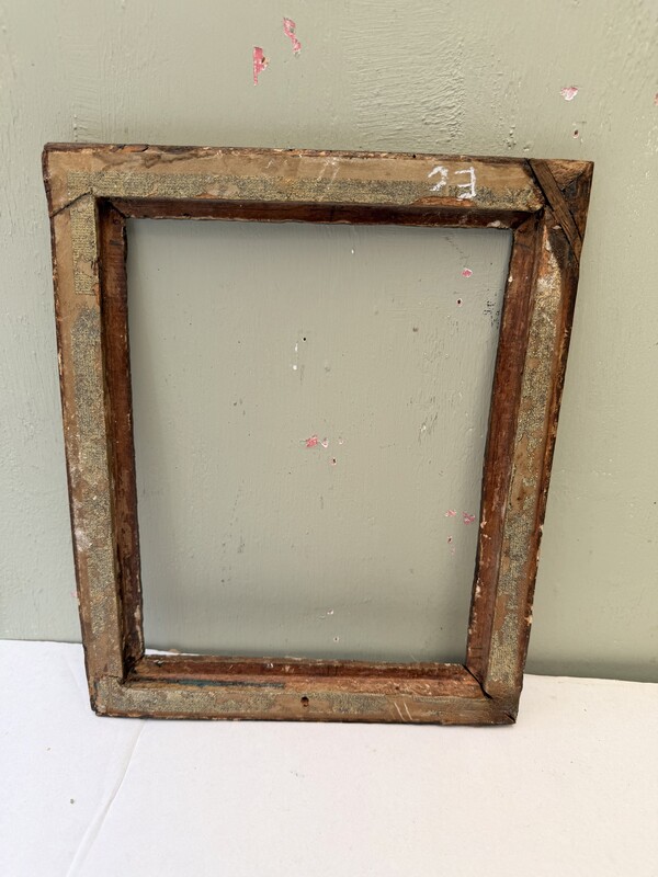 Giltwood frame, Louis XIII period, 17th century.