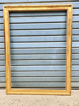 Important 19th Century Golden Wood Frame