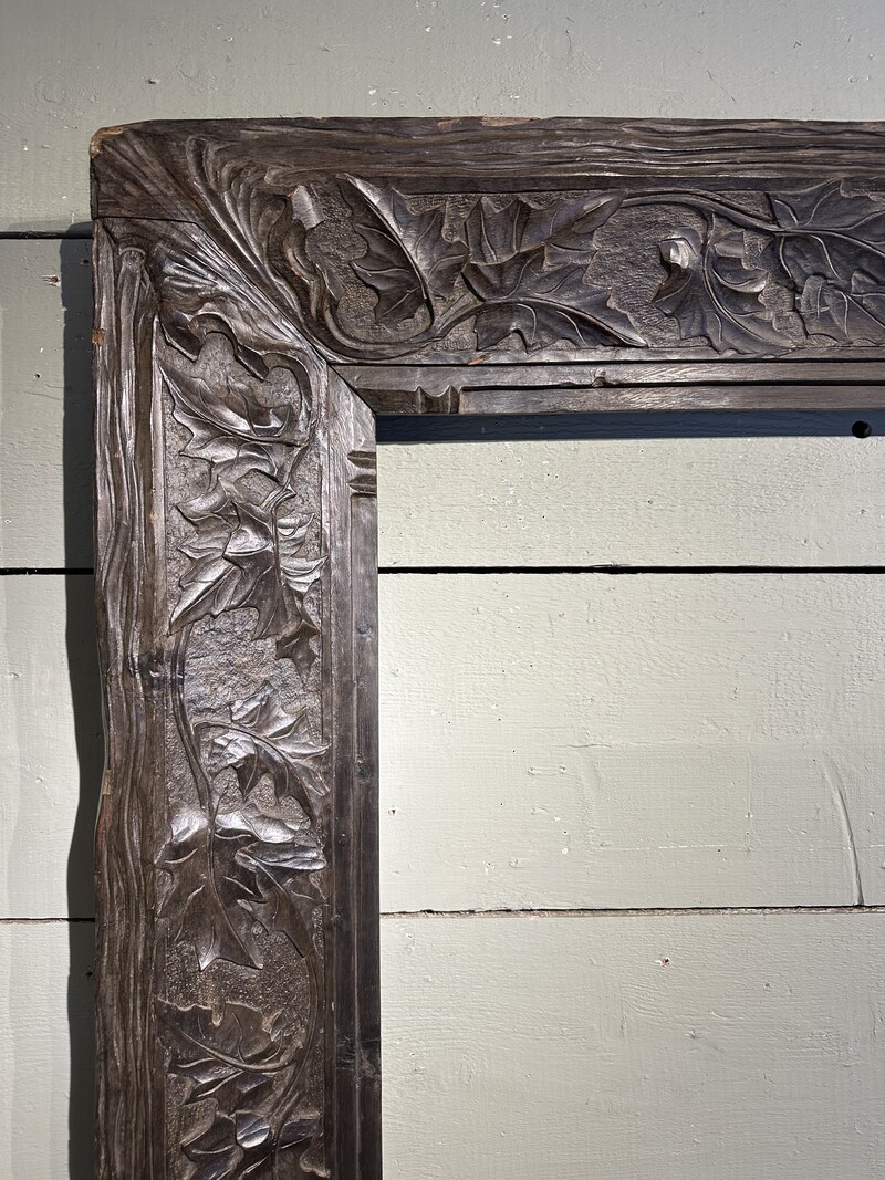  Important Carved Oak Frame, Art and Kraft 