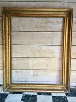 Important Frame “à Canaux” 19th Century