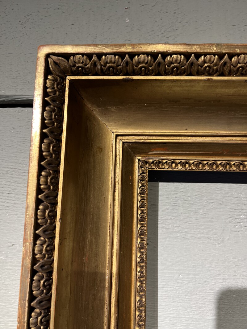 Italian gilt wood frame 18th century