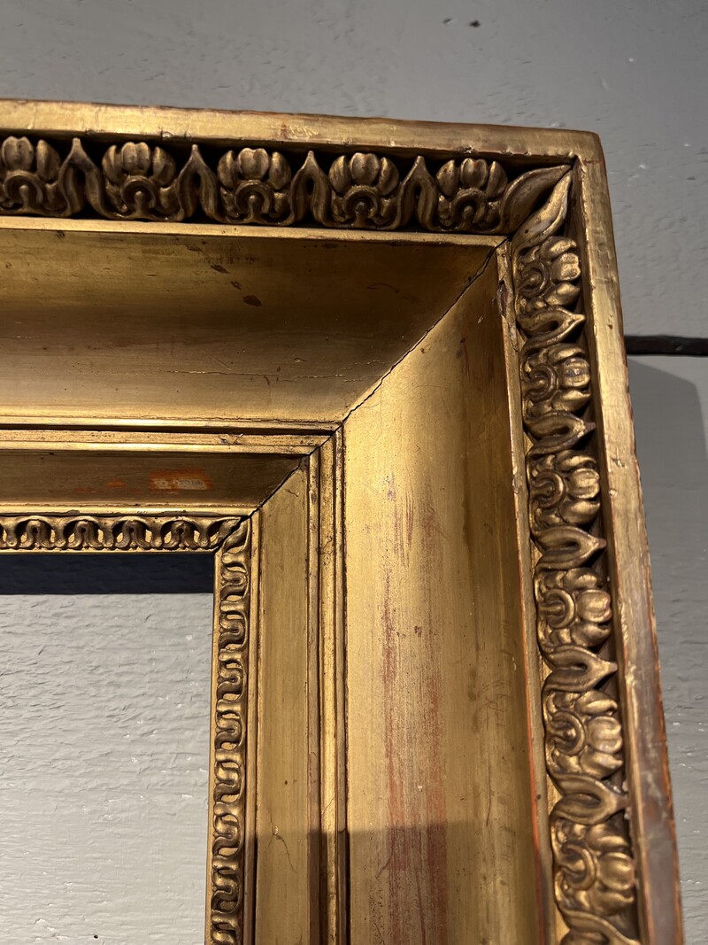 Italian gilt wood frame 18th century